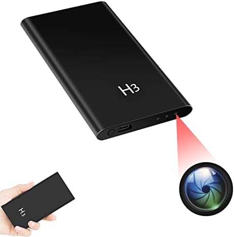LXMIMI Caméra Espion Cachée, Portatif Caméra Espion Power Bank, Vision Nocturne & 1080P HD Caméra Cachée Fonctionnement de Plus de 20 Heures pour L'enregistrement Vidéo et la Prise de Photos Fiche Technique et Prix au Maroc