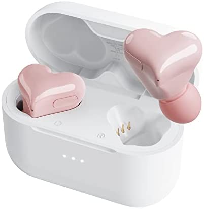 Ecouteurs Bluetooth sans Fil pour Saint-Valentin, Anti-Bruit Hi-FI Son Stéréo IPX7 Étanche Contrôle lntelligent Écouteur sans Fil Appairage Automatique Oreillette pour iPhone Android Samsung Fiche Technique et Prix au Maroc