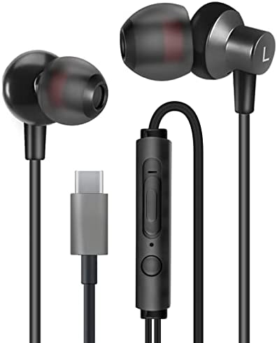 Écouteur USB Type C Intra Auriculaires avec Micro (Hi-Res) et contrôle du Volume pour Samsung S20,Huawei P30 P40,iPad Pro 2018,OnePlus,Google Pixel 5 4 3 et Autres périphériques d'interface de Type C Fiche Technique et Prix au Maroc