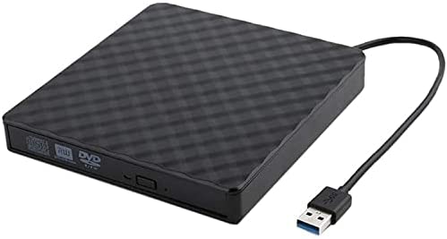 iAmotus Lecteur CD DVD Externe Graveur DVD CD Externe Combo Optique USB 3.0 +/-RW Reader Enregistreur Ultra Slim Rom Player Compatible Windows XP/7/8/10/Vista/Linux/Mac OS-Noir Fiche Technique et Prix au Maroc