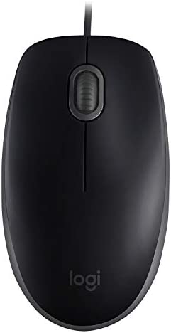 Logitech B110 Souris Filaire USB, Boutons Silencieux, Taille Standard au Design Confortable, Ambidextre, Compatible avec PC/Mac/Portable - Gris Fiche Technique et Prix au Maroc
