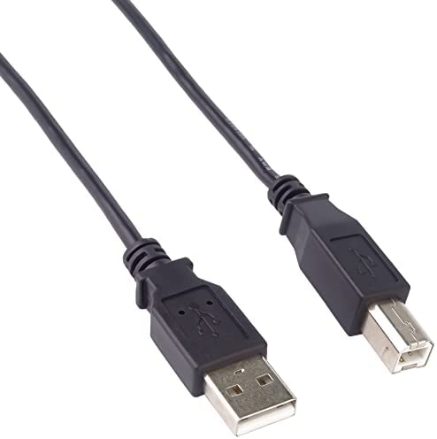 PremiumCord Câble USB 2.0 haute vitesse M/M 0,5 m, fiche A vers fiche B, câble de connexion USB pour scanner, etc. Double blindage, AWG28, couleur noire, longueur 0,5 m Fiche Technique et Prix au Maroc