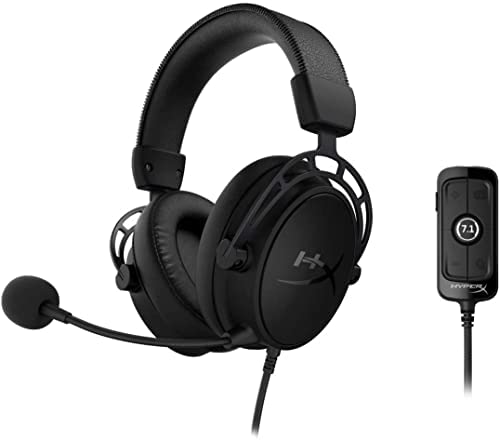HyperX Cloud Alpha S – Casque de jeu, pour PC et PS4, Son Surround 7.1, Graves réglables, Transducteurs à double chambre, Mixage chat, Microphone à suppression de bruit de fond Fiche Technique et Prix au Maroc