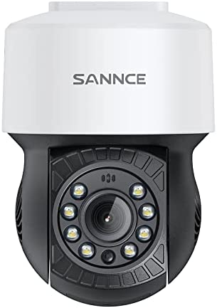 SANNCE PTZ Caméra de Surveillance extérieure 1080P analogique AHD avec Vision Nocturne 30M, détection de Mouvement,Pan 350°/Tilt 90° 2MP caméra,Compatible ou Autre DVR de contrôle coaxial Fiche Technique et Prix au Maroc