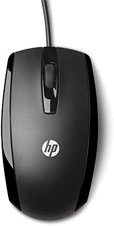HP X500 - Souris Filaire Noire (USB, Ambidextre) Fiche Technique et Prix au Maroc
