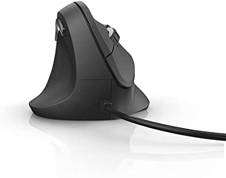 Hama Souris verticale, ergonomique, pour gaucher "EMC-500L", filaire, USB A, faible consommation d'énergie, noire Fiche Technique et Prix au Maroc