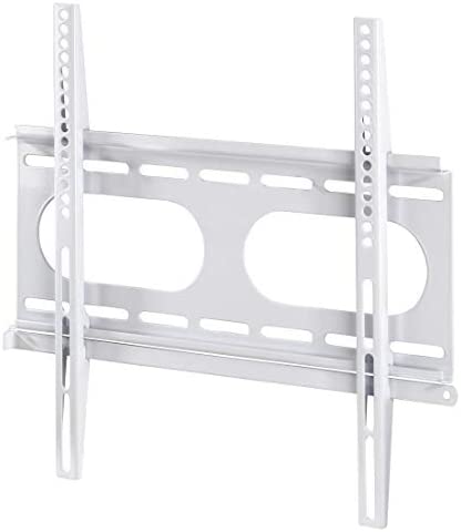 Hama Support mural TV Ultraslim Fixe (pour diagonale d'écran de 81 à 142 cm (32'' et 56"), pour un maximum de 50 kg, VESA jusqu'à 400 x 400, 3 étoiles) Blanc Fiche Technique et Prix au Maroc