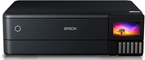Epson EcoTank ET-8550 Imprimante multifonction 3 en 1 pour copie, numérisation, impression, A3, 5 couleurs, impression photo, recto-verso, WiFi, Ethernet, écran, USB 2.0, réservoir d'encre Fiche Technique et Prix au Maroc