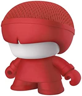 Mini Enceinte Bluetooth Portable EcoResponsable et Biodégradable Xoopar - Mini Xboy - Mini Enceinte Portable Lumineuse LED - Son Puissant 360° Télécommande Selfie Intégrée (Rouge) Fiche Technique et Prix au Maroc