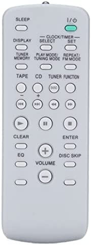 PUSOKEI Télécommande pour Système Hi-FI Sony, Télécommande de Remplacement pour Sony MHC‑GX450 CMT‑NE3 MHC‑GX250 MHCGX450 CMTNE3 Mini Chaîne Stéréo Hi FI Fiche Technique et Prix au Maroc