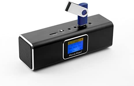 Technaxx MusicMan MA Soundstation Enceinte stéréo + LCD Display pour Lecteur mp3/iPod/iPhone Noir Fiche Technique et Prix au Maroc
