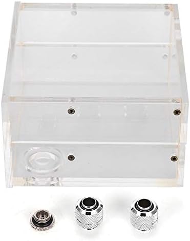 Hopcd 1.25L Acrylique Réservoir d'eau GQSX-Y3 Transparent Réservoir De Refroidissement De l'eau Réservoir PC Ordinateur De Refroidissement Cas Fiche Technique et Prix au Maroc