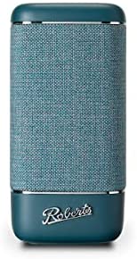 Roberts Enceinte Bluetooth Beacon 325 - Portable, Rechargeable, autonomie 12h, Deux radiateurs de Basses passifs, Design Vintage, Bluetooth, Streaming, entrée aux, Garantie 2 Ans Bleu Sarcelle Fiche Technique et Prix au Maroc