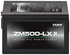 Zalman - ZM500-LX II - 500W - Alimentation PC ATX Fiche Technique et Prix au Maroc
