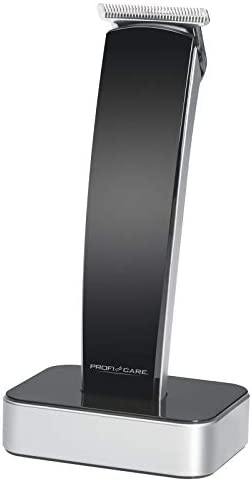 ProfiCare Tondeuse Professionnelle pour Cheveux/Barbe Fonctionne sur Secteur Ou à  Piles avec 8 Accessoires Noir Brillant Avis, Fiche Technique et Prix au Maroc