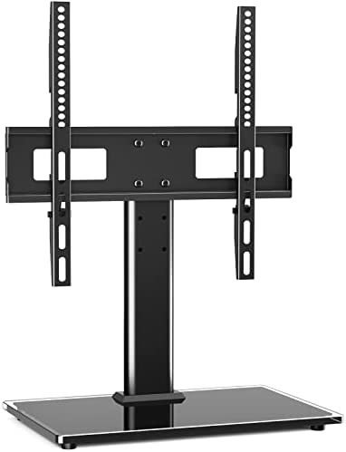 RFIVER Pied TV avec Support Universel sur Table Hauteur Réglage pour Téléviseurs Ecran LED LCD Plasma de 27 à 55 Pouces Noir Fiche Technique et Prix au Maroc