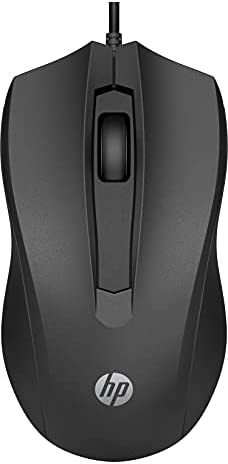 Souris, HP wired mouse 100 noir Fiche Technique et Prix au Maroc