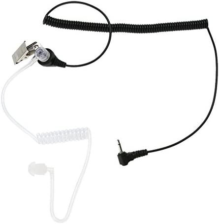 Broadroot 1 broches 2,5 mm Covert Tube acoustique Oreillette Earphone pour Motorola 2 Way radios Fiche Technique et Prix au Maroc