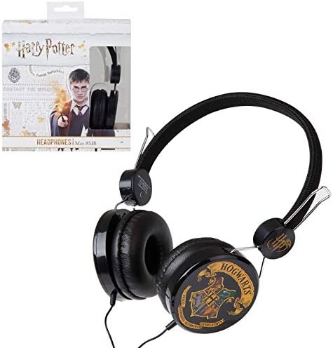 Harry Potter Casque Audio Enfant - Casque Filaire Enfants pour Tablette, Téléphone Portable ou Ordinateur, Cadeau Wizarding World Officiel pour Garçon ou Fille - Volume Limité à 85 DB Fiche Technique et Prix au Maroc