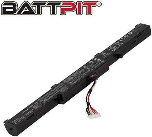 BattPit Batterie pour PC Portables ASUS 0B110-00360000 A41LK9H A41N1501 ROG GL752VL GL752VW GL752JW GL752VL N552V N552VW N552VX N752V N752VW N752VX - [3200mAh/48Wh] Fiche Technique et Prix au Maroc