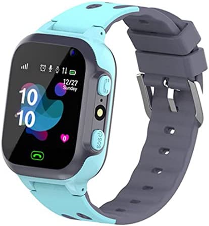 Téléphone de montre intelligente pour enfants, filles étanches Smartwatch garçons, montre de jeu au poignet bleu avec un réveil de l'appareil photo Fiche Technique et Prix au Maroc