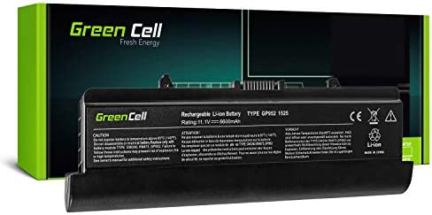 Green Cell® Extended Série GW240 Batterie pour Dell Inspiron 1525 1526 1545 1546 Ordinateur PC Portable (9 Cellules 6600mAh 11.1V Noir) Fiche Technique et Prix au Maroc