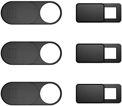 Cache Webcam (lot de 6) Ultra-Mince Webcam Cover pour ordinateur portable, iMac, MacBook Pro, Mac, Mac, ordinateur, Smart Phone, Tablets Slider camera blocker protéger votre vie privée et sécurité Fiche Technique et Prix au Maroc