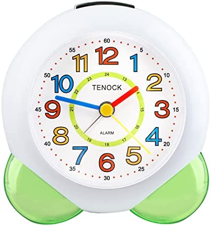 Réveil Analogique pour Enfants Filles Garcons sans tic-tac Réveil Lumineux avec Fonction Snooze Facile à Utiliser pour Chambre d'enfant Table de Chevet Fiche Technique et Prix au Maroc