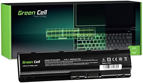 Green Cell® Extended Série MU06 Batterie pour HP 250 255 2000 635 650 655 Pavilion G4 G6 G62 G7 Compaq Presario CQ56 CQ62 Ordinateur PC Portable (9 Cellules 6600mAh 10.8V Noir) Fiche Technique et Prix au Maroc