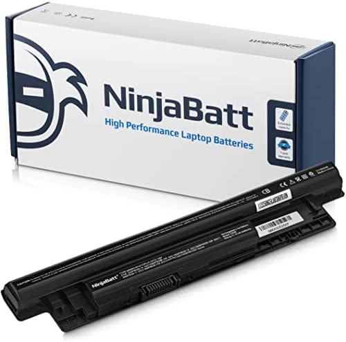 NinjaBatt Batterie pour Dell MR90Y XCMRD Inspiron 3521 15-3521 3542 3537 3721 3531 5521 5748 5537 5721 312-1387 451-12108 Latitude 3540 3440 V8VNT FW1MN Vostro 242- Longue Durée [6 Cellules/4400mAh] Fiche Technique et Prix au Maroc