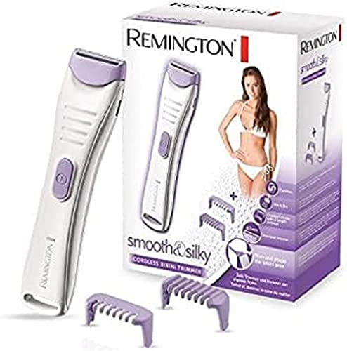 Remington Tondeuse Bikini [Précision & Confort] Smooth&Silky (Anti-coupures & irritations, Rechargeable, Batterie Lithium, Wet&Dry, Pochette) BKT4000 Avis, Fiche Technique et Prix au Maroc