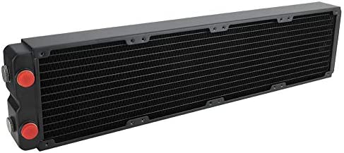 Radiateur de refroidissement par eau de 480 mm, radiateur en cuivre à double couche de refroidissement par eau, accessoire de refroidissement par eau pour ordinateur PC, filetage G1 / 4, kits de refro Fiche Technique et Prix au Maroc