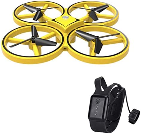 Mini Drone Pour Enfants Ou Adultes Drone À Main Drone Facile Hélicoptère Intérieur Toys Obstacles De Sens Automatique Drone Balle Volant Pour Garçons Et Filles Améliorés Jaune Fiche Technique et Prix au Maroc