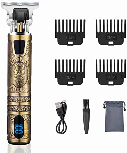 Tondeuse Cheveux Hommes, Gsnys Ciseaux électriques, Cheveux Sans Fil à Dégagement Nul Avec Affichage LED, Cheveux Rechargeable Avis, Fiche Technique et Prix au Maroc