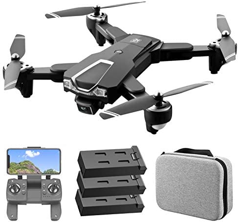 HUIOP Drone LS-25 RC avec caméra Drone 6K Double caméra avec ESC 5G WiFi FPV GPS One Key Return Gesture Photo Video Flux Optique Positionnement Track Flight Intelligent Follow Quadcopter,Caméra 6k Fiche Technique et Prix au Maroc