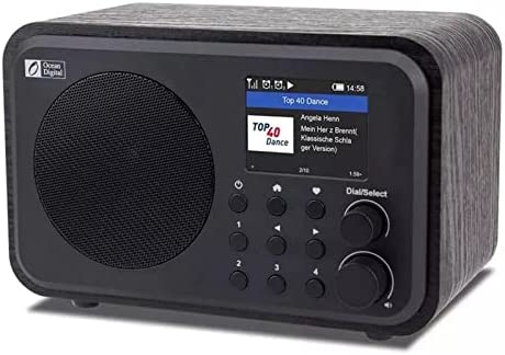 Radio Dab de Poche personnelle, radios Internet WiFi Radio numérique Portable avec Batterie Rechargeable, récepteur Bluetooth (Noir) Fiche Technique et Prix au Maroc