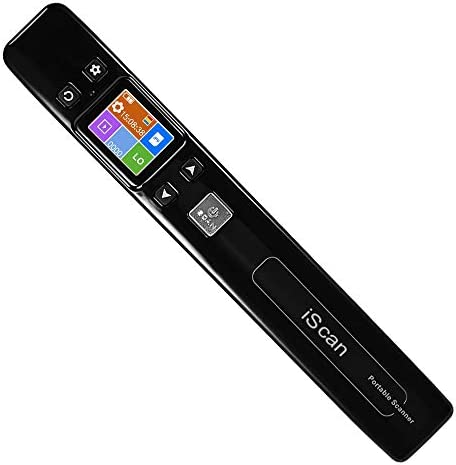 ECOiNVA iScan Baguette de Scanner Portable de Poche A4 avec écran LCD, sans Fonction WiFi Noir Fiche Technique et Prix au Maroc