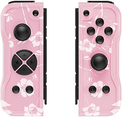 Manette sans fil pour Switch, Manette Pro Remplacer pour Joy Con Joy Pad, Bluetooth Contrôleur Manette pour Switch avec 6 Axes/Double Moteur Vibration-Sakura Pink Fiche Technique et Prix au Maroc