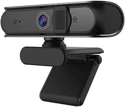 Webcam Gubbett 1080P – Micro Intégré, Grand Angle 110°, Trépied, Parfaite Pour Zoom, Cours, Streaming