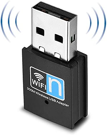 Yizhet 300 Mbit / s WLAN USB Stick Réseau sans fil WiFi Dongle Stick Adaptateur réseau IEEE 802.11b / g / n pour Windows, Mac et Linux Fiche Technique et Prix au Maroc