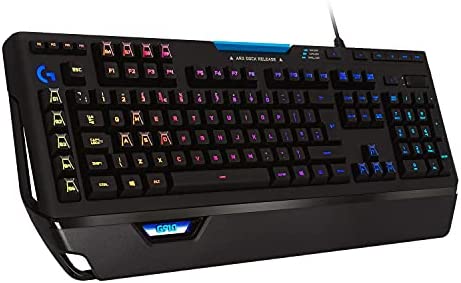 Logitech G910 Orion Spectrum, Clavier Gaming Mécanique RVB, Eclairage RVB LIGHTSYNC, Switchs Romer-G Tactiles, 9 Touches G Programmables, Technologie Double Ecran Arx, Clavier Gamer International US Fiche Technique et Prix au Maroc