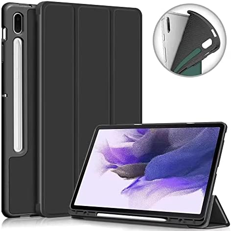VOVIPO Coque Samsung Galaxy Tab S8 Ultra 14,6 Pouces - Housse Intelligente Ultra Mince et Légère pour Samsung Galaxy Tab S8 Ultra 14,6 Pouces 2022-Black Fiche Technique et Prix au Maroc