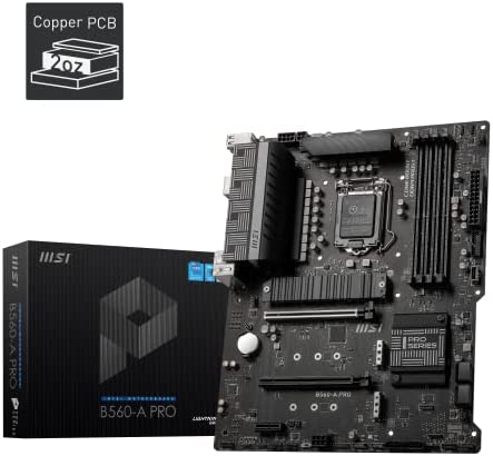 MSI B560-A Pro Carte mère Noir Fiche Technique et Prix au Maroc