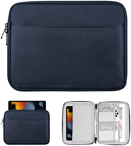 TiMOVO Housse de Protection Compatible avec ipad 10.2 2021-2019, iPad Air 5/4 10,9, iPad 10e Génération 2022, iPad Pro 11 2022-2018, Galaxy Tab A8 10,5, Sac Protection avec Poche, Indigo Fiche Technique et Prix au Maroc