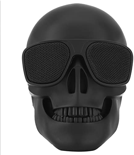 Nicoone Enceinte Créative en Forme De Tête De Mort, Mini Enceinte Bluetooth en Forme De Tête De Mort Portable sans Fil Stéréo Fiche Technique et Prix au Maroc