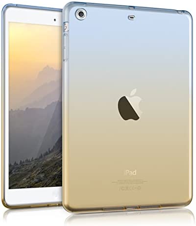 kwmobile Coque Compatible avec Apple iPad Mini 2 / iPad Mini 3 - Coque Housse protectrice pour téléphone en Silicone Bleu-Jaune-Transparent Fiche Technique et Prix au Maroc