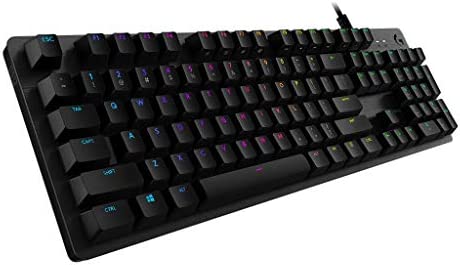 Logitech G512 Clavier Gamer Mécanique, Eclairage RGB LIGHTSYNC, Tactile Switchs GX Brown, Alliage Aluminium 5052, Touches de Fonction Complètes, Relais USB, Français AZERTY - Noir Fiche Technique et Prix au Maroc