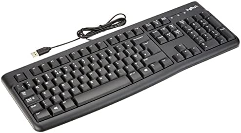 Logitech K120 Clavier Filaire pour Windows, Clavier Anglais QWERTY - NoirAvis,  Fiche Technique et Prix au Maroc