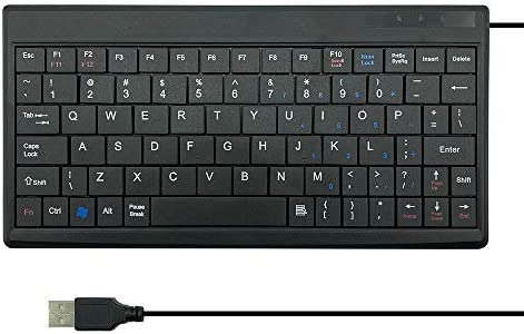 CUQI Mini Clavier USB, Expérience de Bricolage avec Mini Clavier de Jeu, Interface USB pour PC Windows, Raspberry Pi, Windows 10/8/7, PS3, PS4 (Noir) Fiche Technique et Prix au Maroc