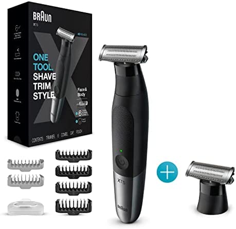 Braun Series XT5 Rasoir Électrique Rechargeable Et Tondeuse Hybride Homme, Lame De Recharge, Pour Visage Et Corps, Pochette De Voyage, Outil Pour Barbe De 3 Jours, XT5200, Noir Avis, Fiche Technique et Prix au Maroc